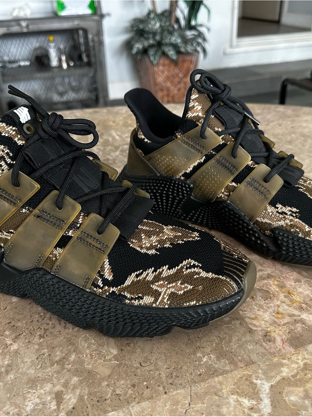 Adidas x Undefeated Prophere 'Tiger Camo' Size 9.5 NWT
